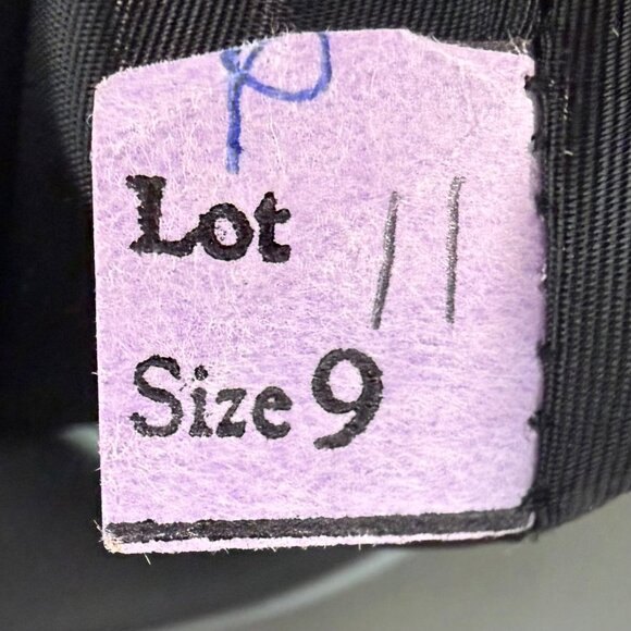 Vintage 1960s Black Velvet Maxi Dress Metallic Gold & Red Ribbon Trim Size Small - Picture 7 of 7